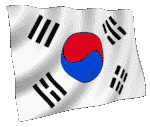 Drapeau de la coree du sud image animee 0010